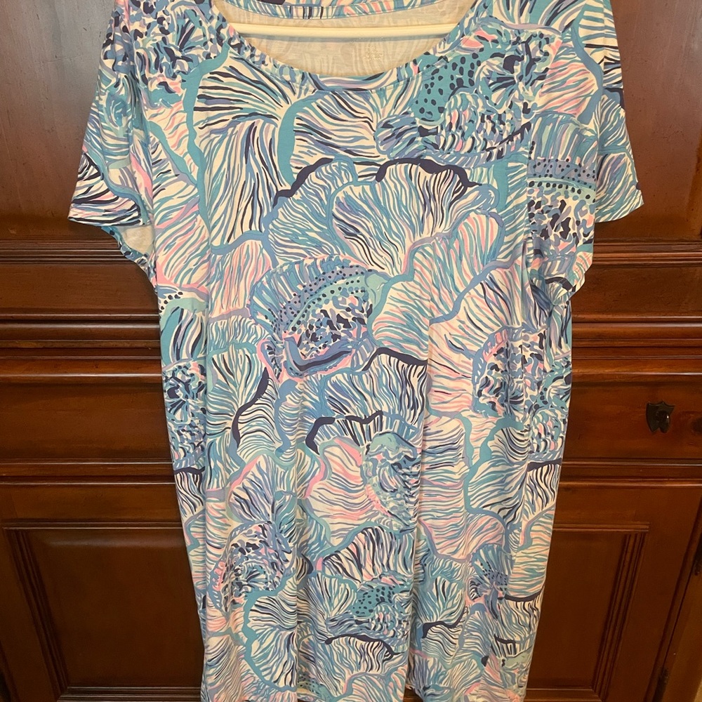 Lilly Pulitzer tshirt dress size XXL